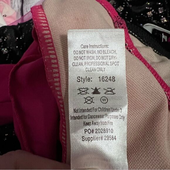 Weissman Glitter Plaid Sassy Skirt Dance Dress Size 7/8 - Picture 11 of 11